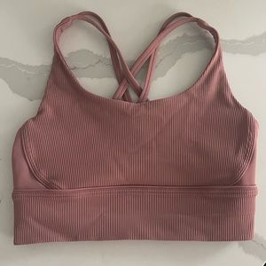 Lululemon Energy Longline Ribbed Luxstreme Bra